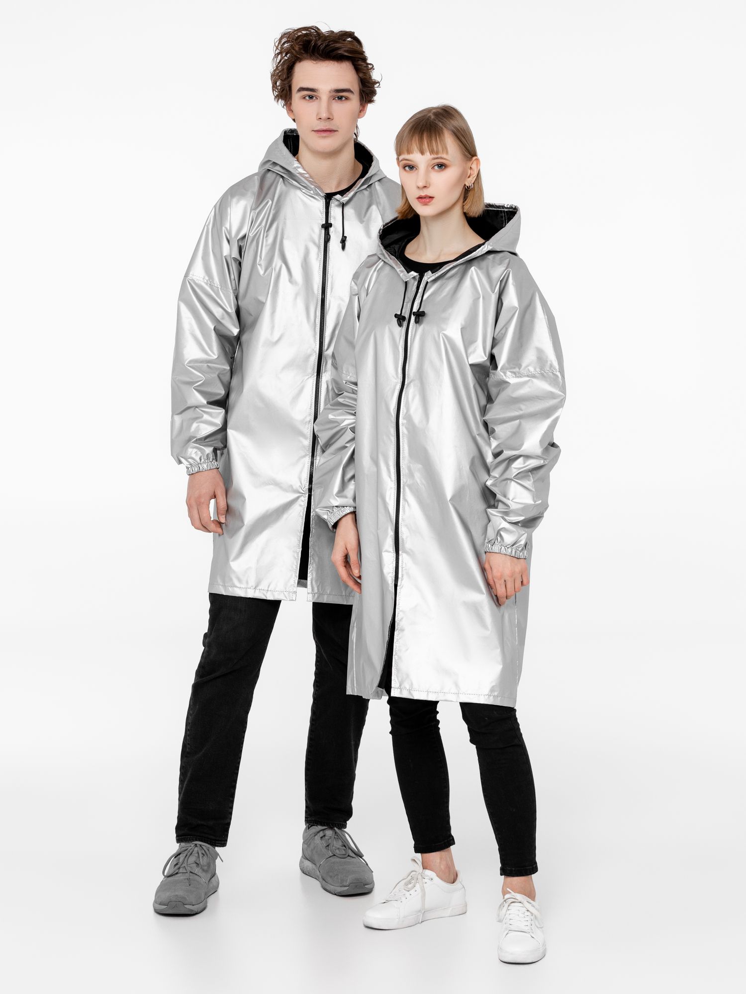 Дождевик Palladio, серебристый