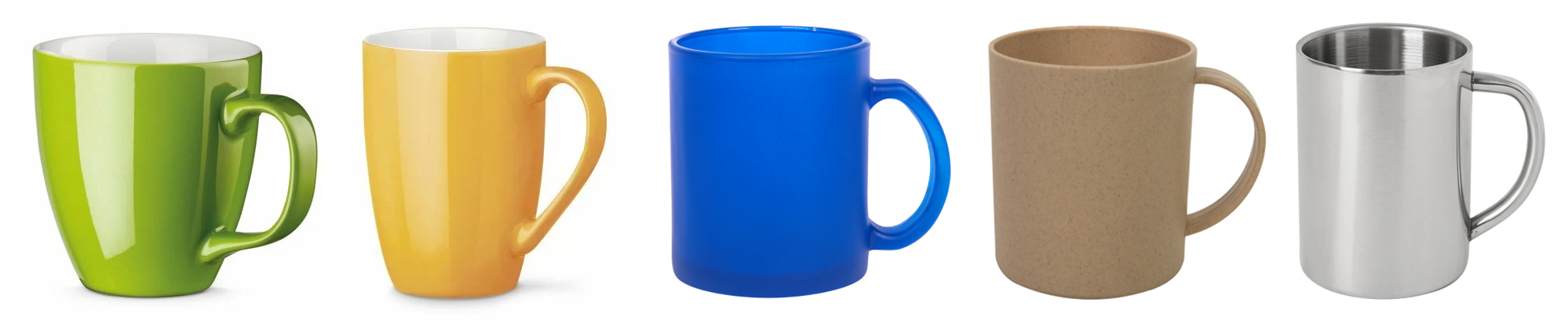 кружка керамическая, кружка металлическая, кружка из стекла