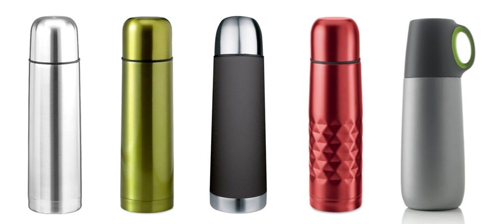 термос метеллический цветной