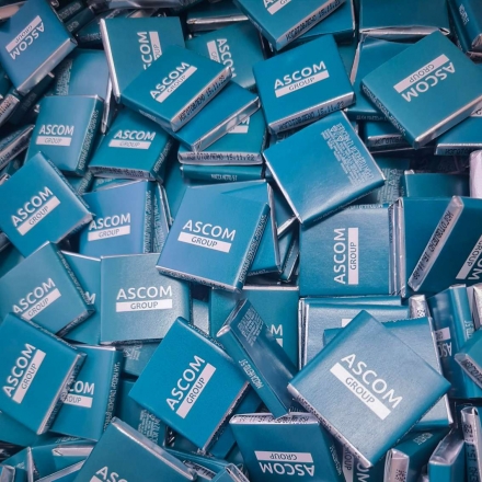 брендированные шоколадки