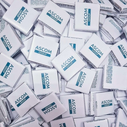 брендированный шоколад