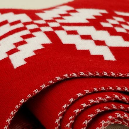 шарф вязаный