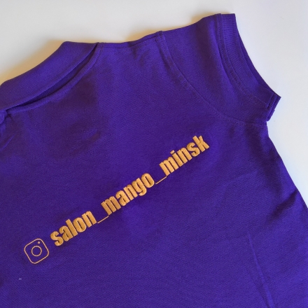 Вышивка на поло