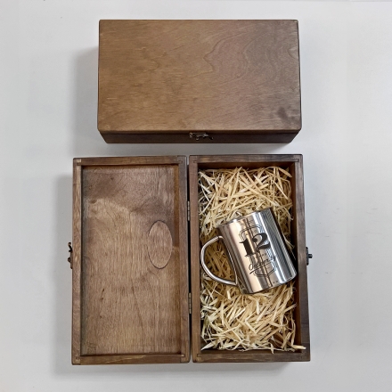 брендированная коробка для подарка