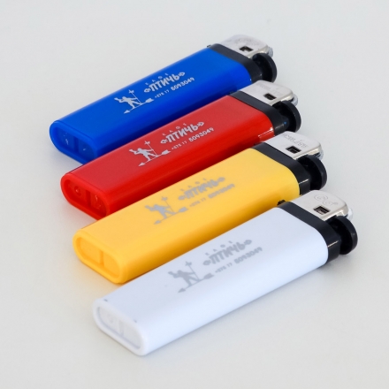 зажигалка с логотипом